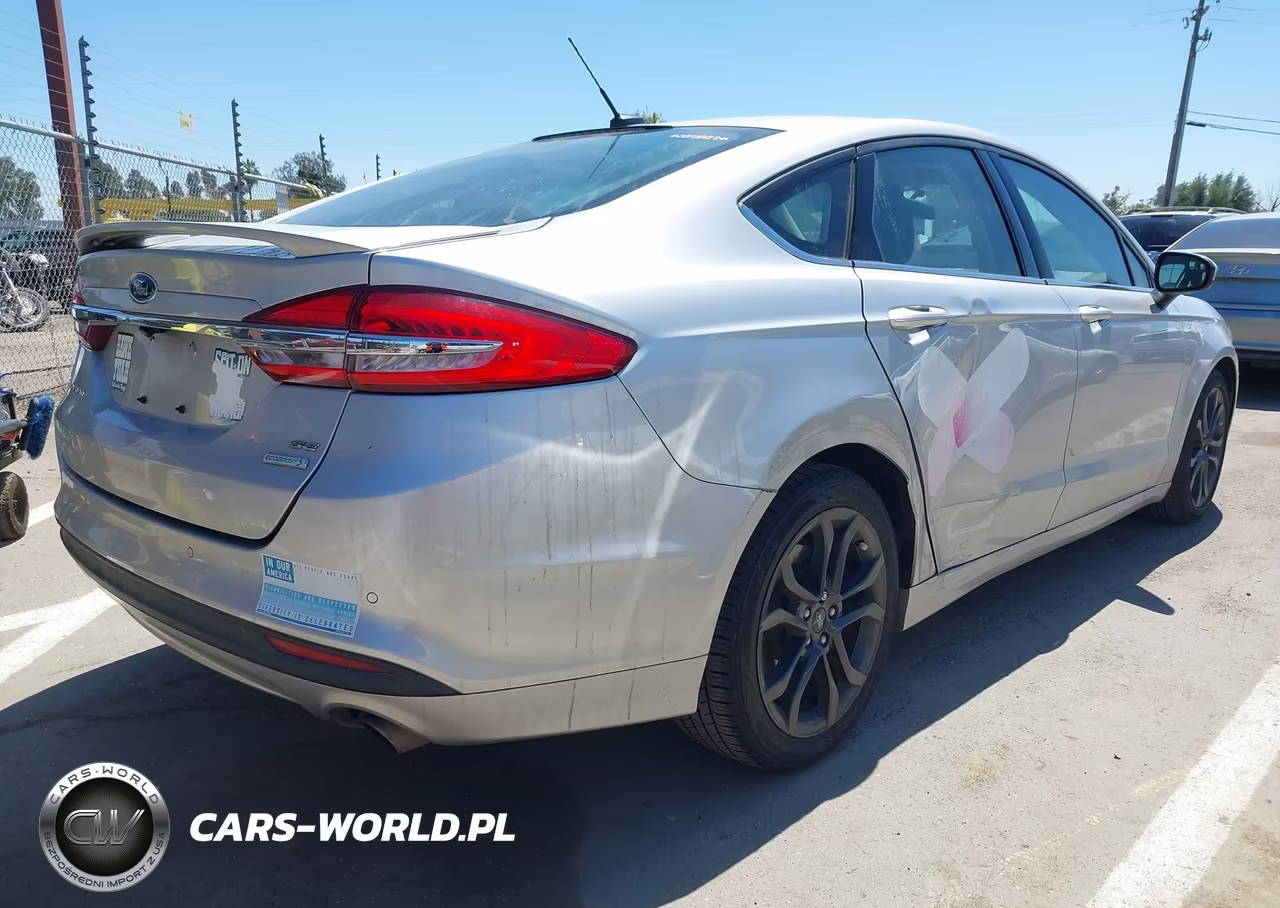 2018 Ford Fusion Se VIN:3FA6P0HD7JR145380 - 4