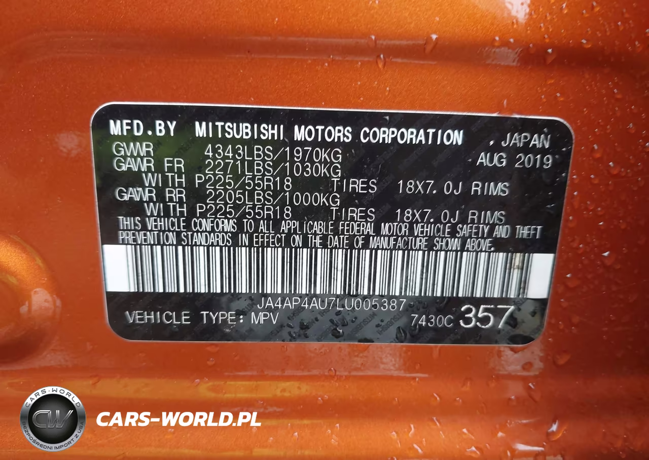 2020 Mitsubishi Outlander Sport 2.0 Se VIN:JA4AP4AU7LU005387 - 9
