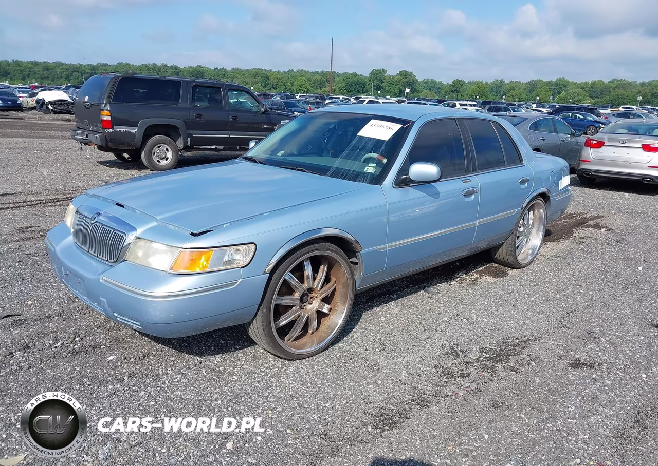 2000 Mercury Grand Marquis Ls VIN:2MEFM75W1YX734758 - 2