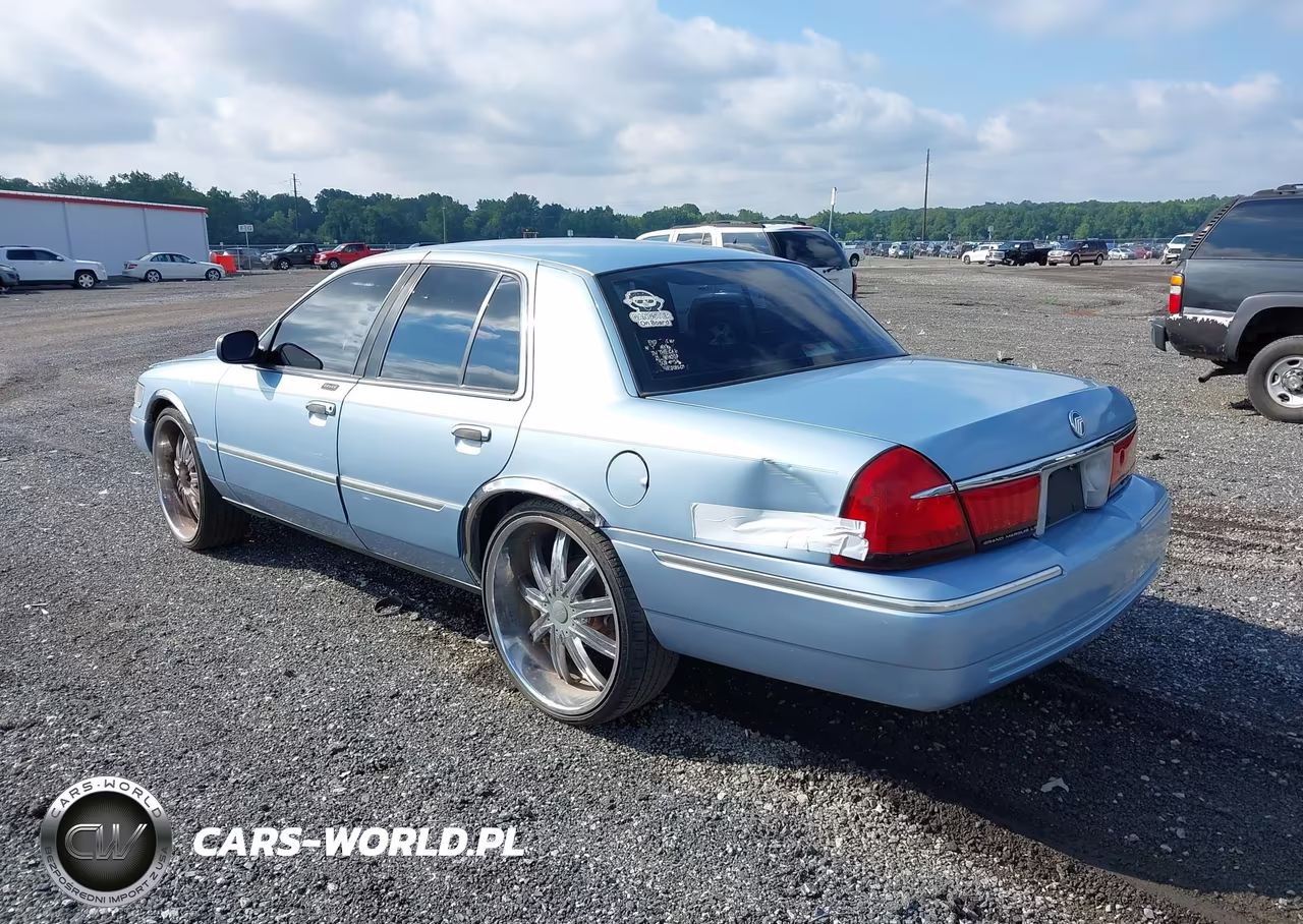 2000 Mercury Grand Marquis Ls VIN:2MEFM75W1YX734758 - 3