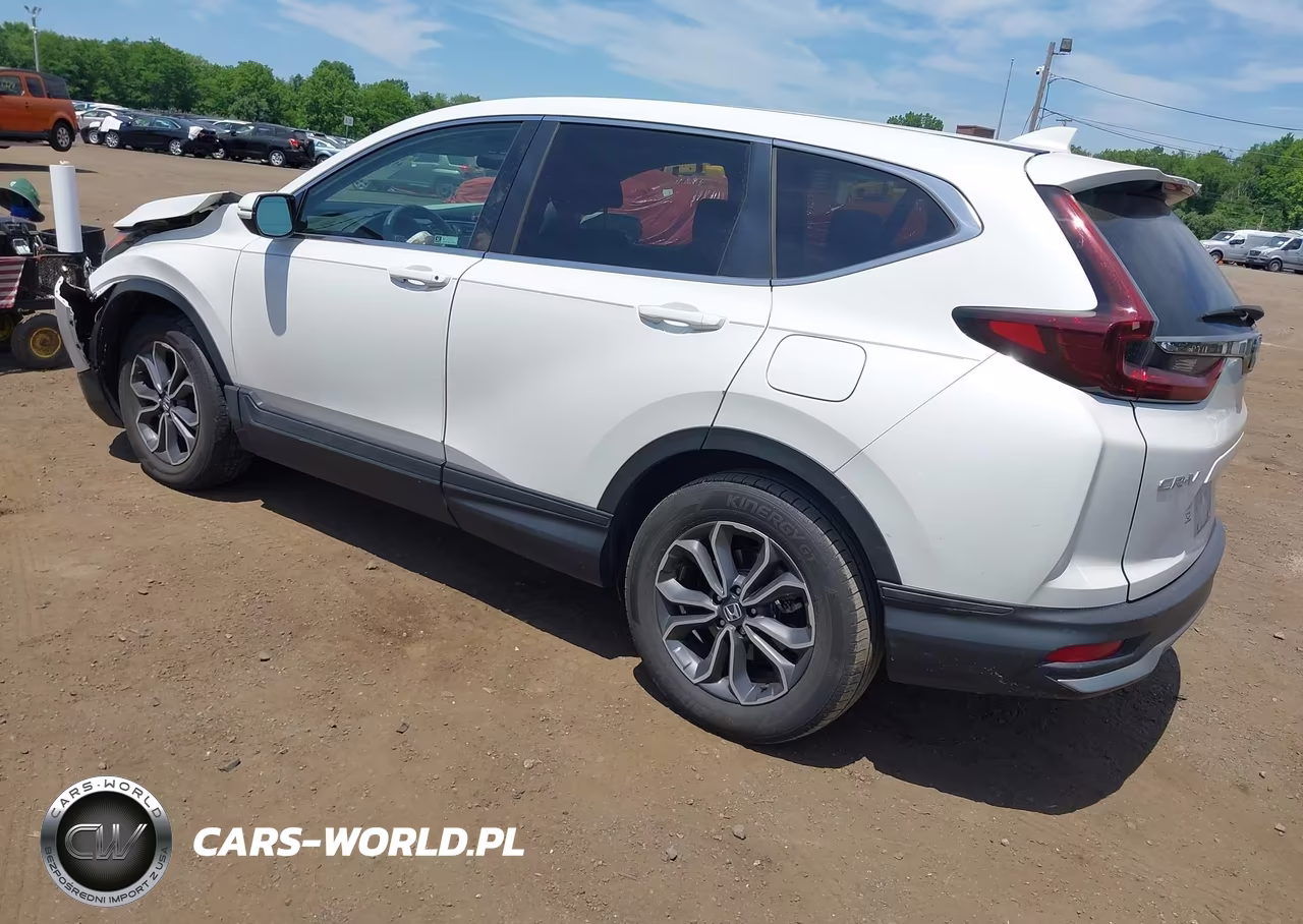2022 Honda Cr-V Awd Ex VIN:2HKRW2H57NH669328 - 3