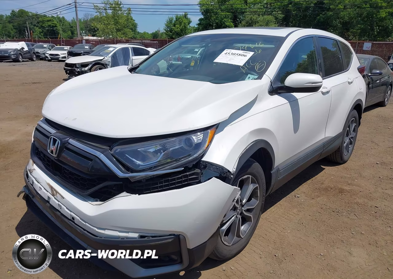 2022 Honda Cr-V Awd Ex VIN:2HKRW2H57NH669328 - 6