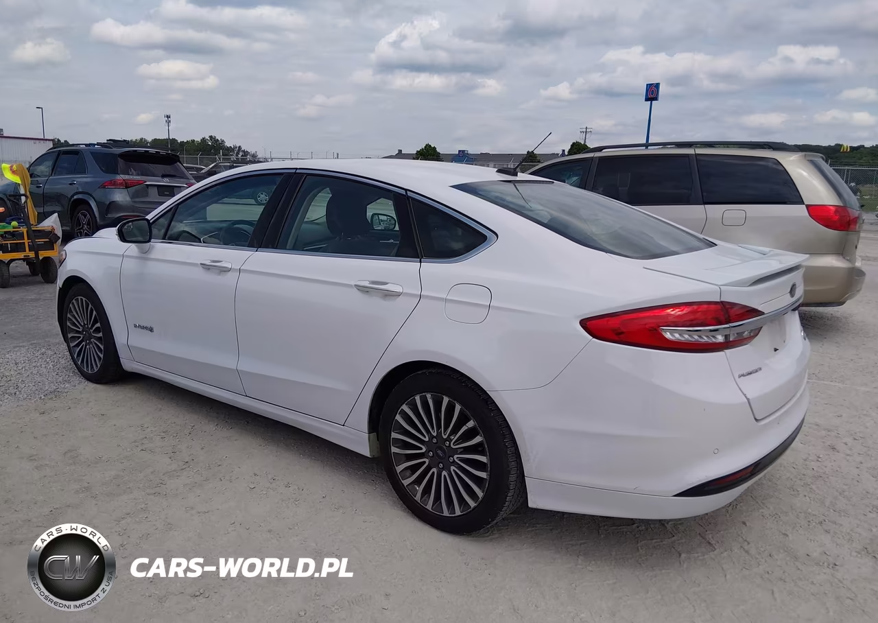 2017 Ford Fusion Hybrid Titanium VIN:3FA6P0RU9HR286136 - 3