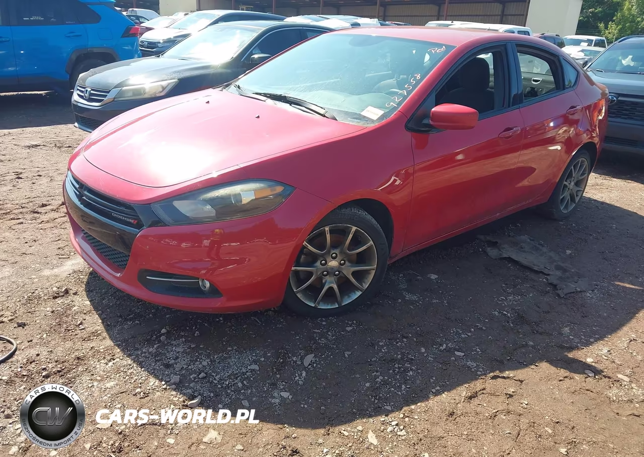 2014 Dodge Dart Sxt VIN:1C3CDFBB6ED927558 - 2