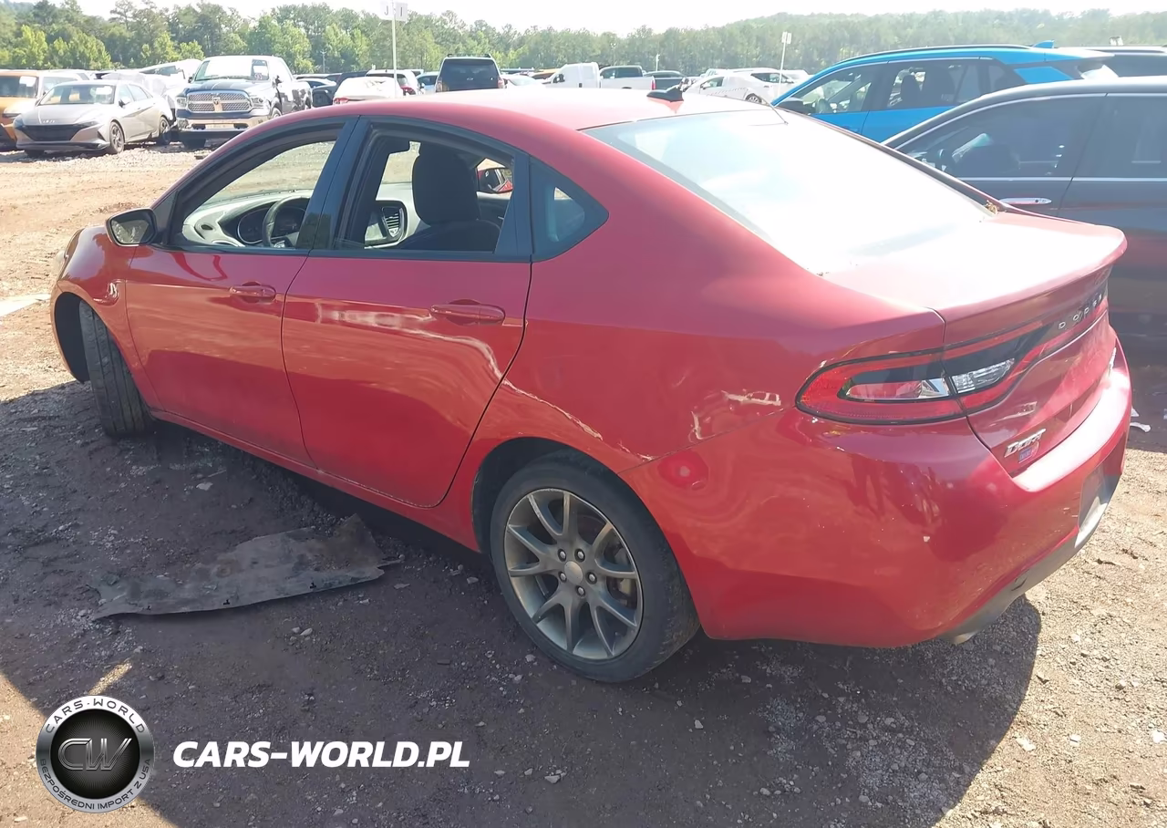2014 Dodge Dart Sxt VIN:1C3CDFBB6ED927558 - 3