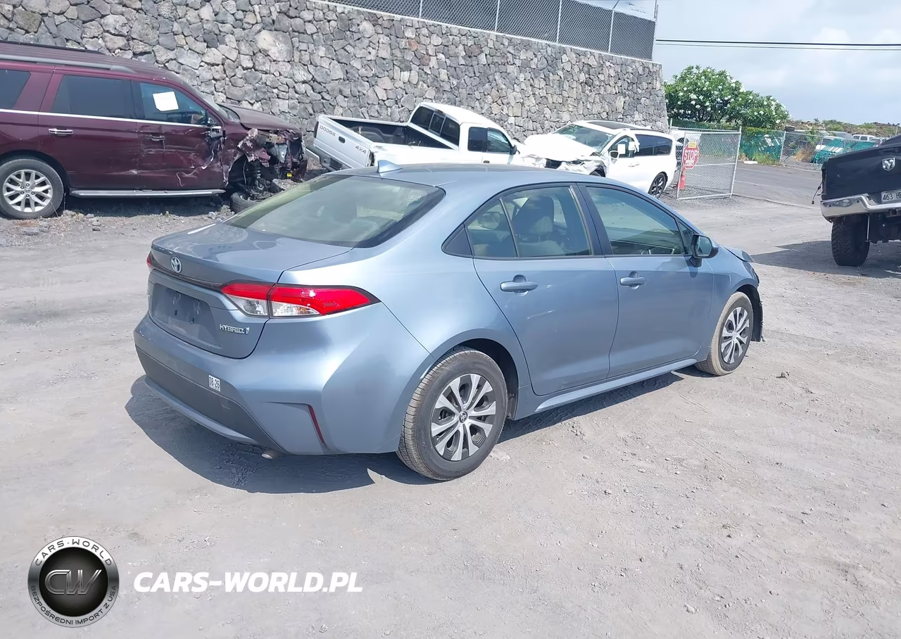 2022 Toyota Corolla Hybrid Le VIN:JTDEAMDE1NJ039343 - 4