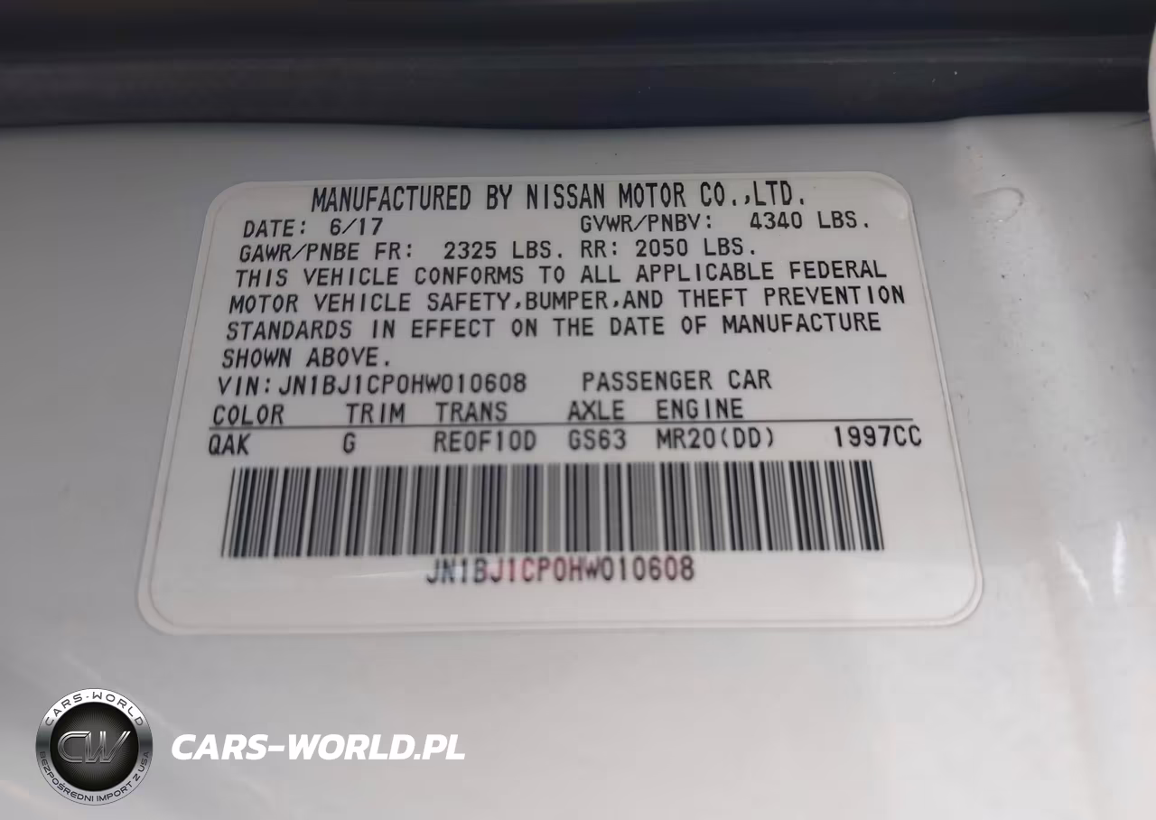 2017 Nissan Rogue Sport Sv VIN:JN1BJ1CP0HW010608 - 9