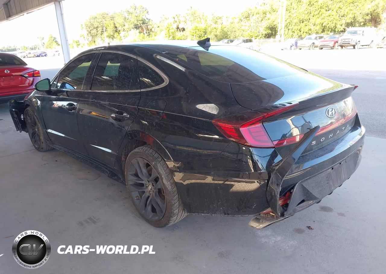 2021 Hyundai Sonata N Line VIN:5NPEK4JC1MH105624 - 3