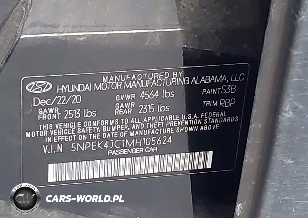 2021 Hyundai Sonata N Line VIN:5NPEK4JC1MH105624 - 9