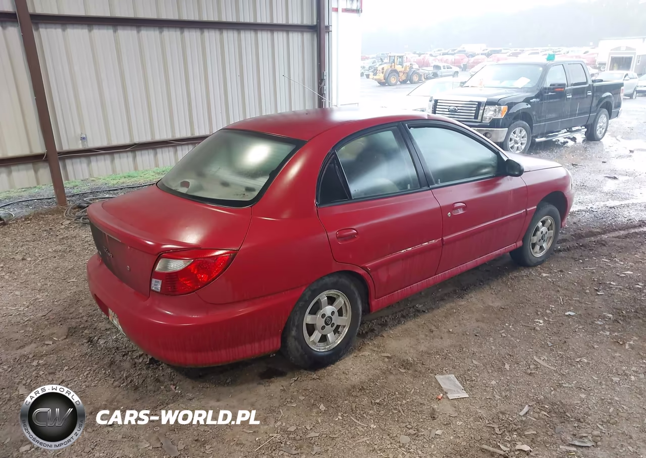 2001 Kia Rio VIN:KNADC123316527242 - 4