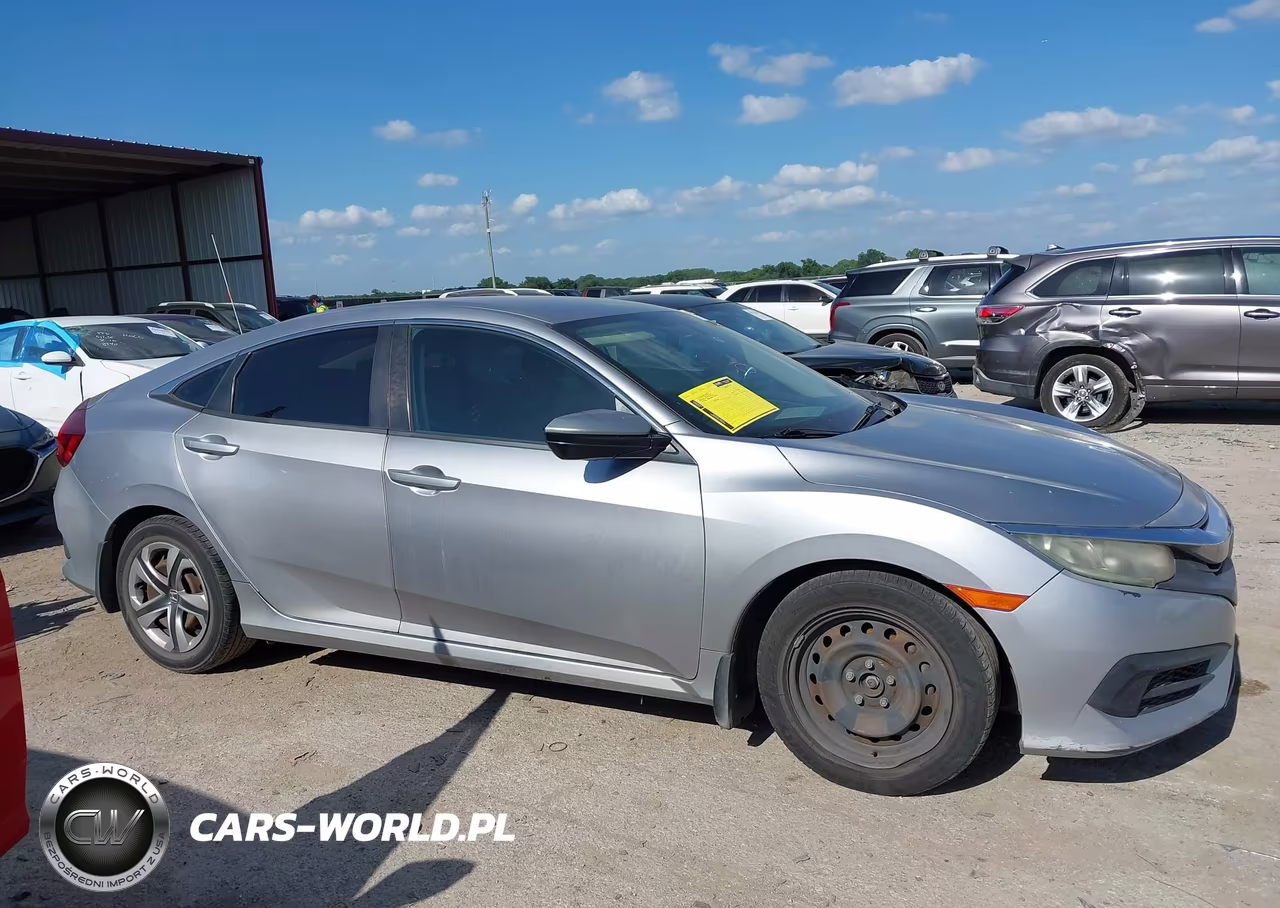 2016 Honda Civic Lx VIN:19XFC2F54GE046545 - 14