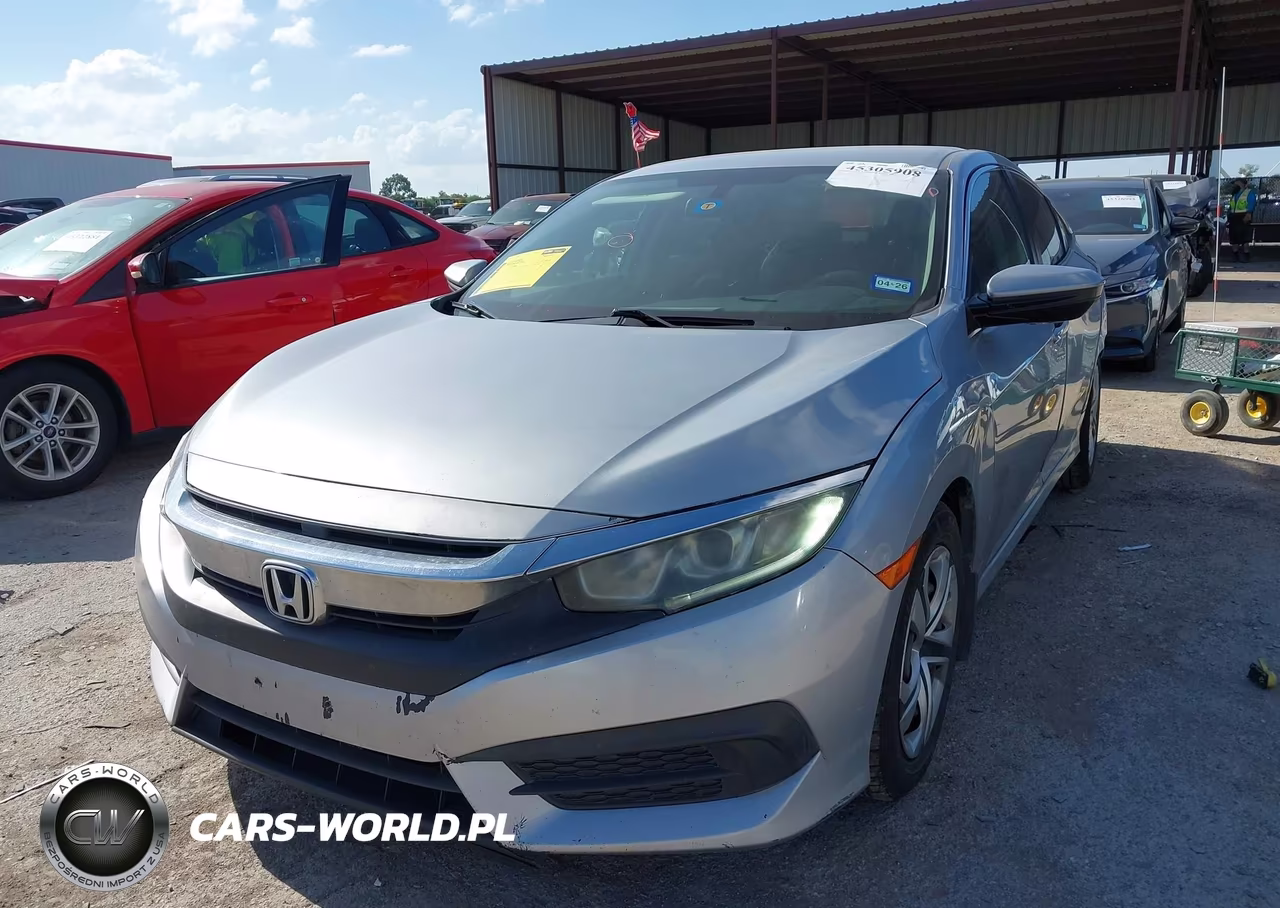 2016 Honda Civic Lx VIN:19XFC2F54GE046545 - 2