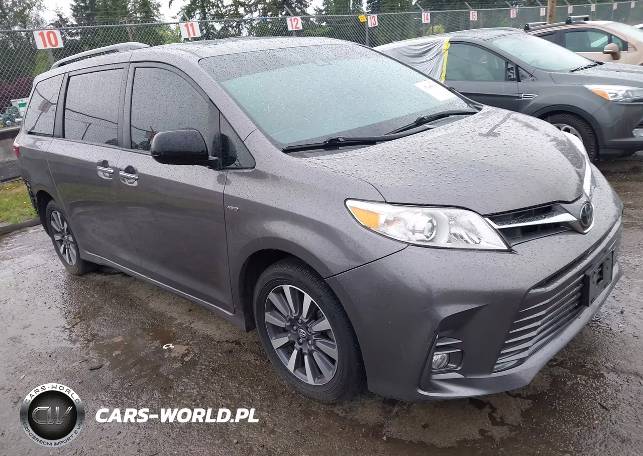 2018 Toyota Sienna Xle 7 Passenger