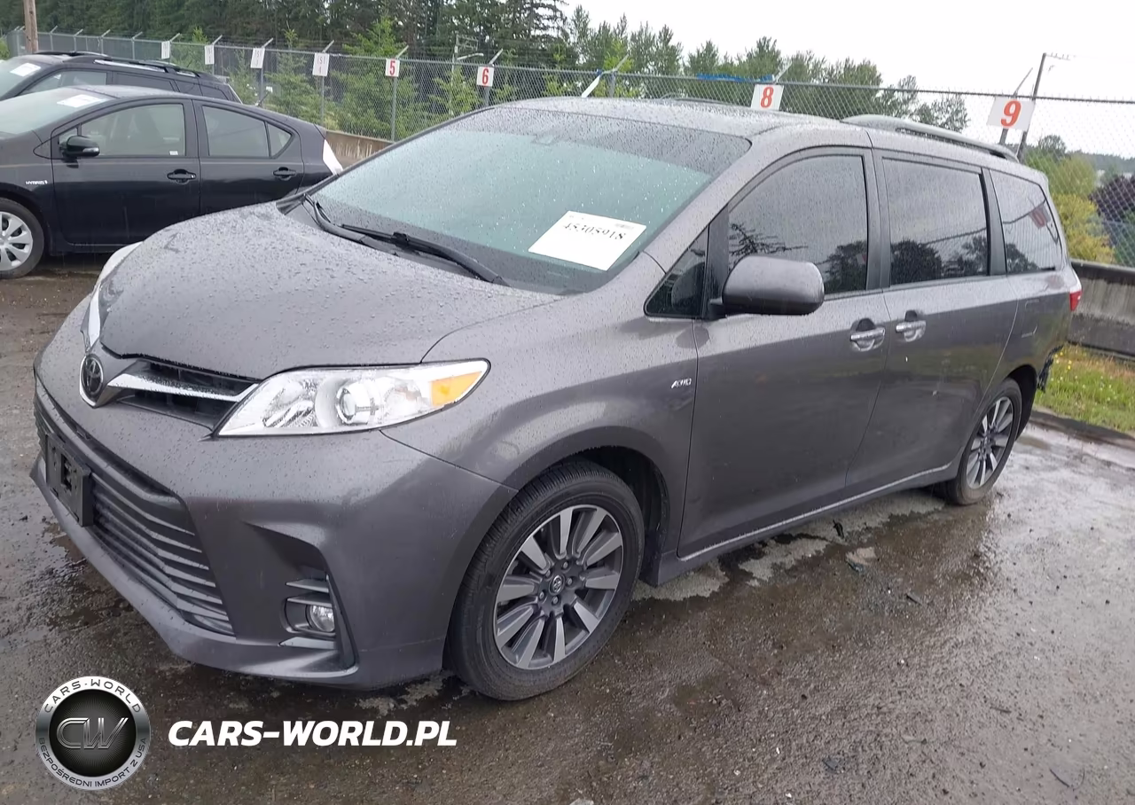 2018 Toyota Sienna Xle 7 Passenger VIN:5TDDZ3DC0JS190992 - 2