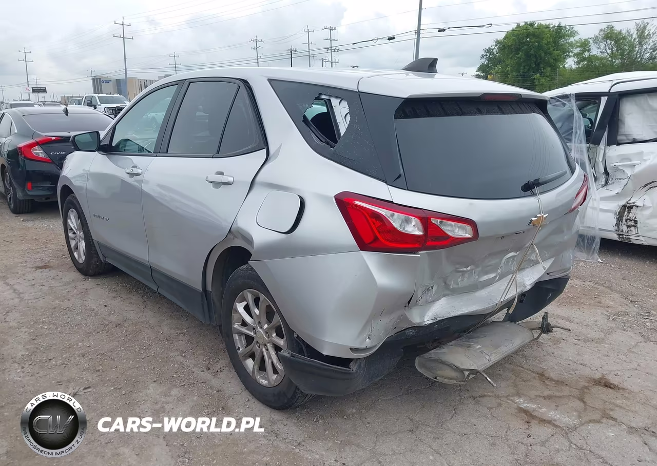 2020 Chevrolet Equinox Fwd Ls VIN:2GNAXHEV6L6147266 - 3