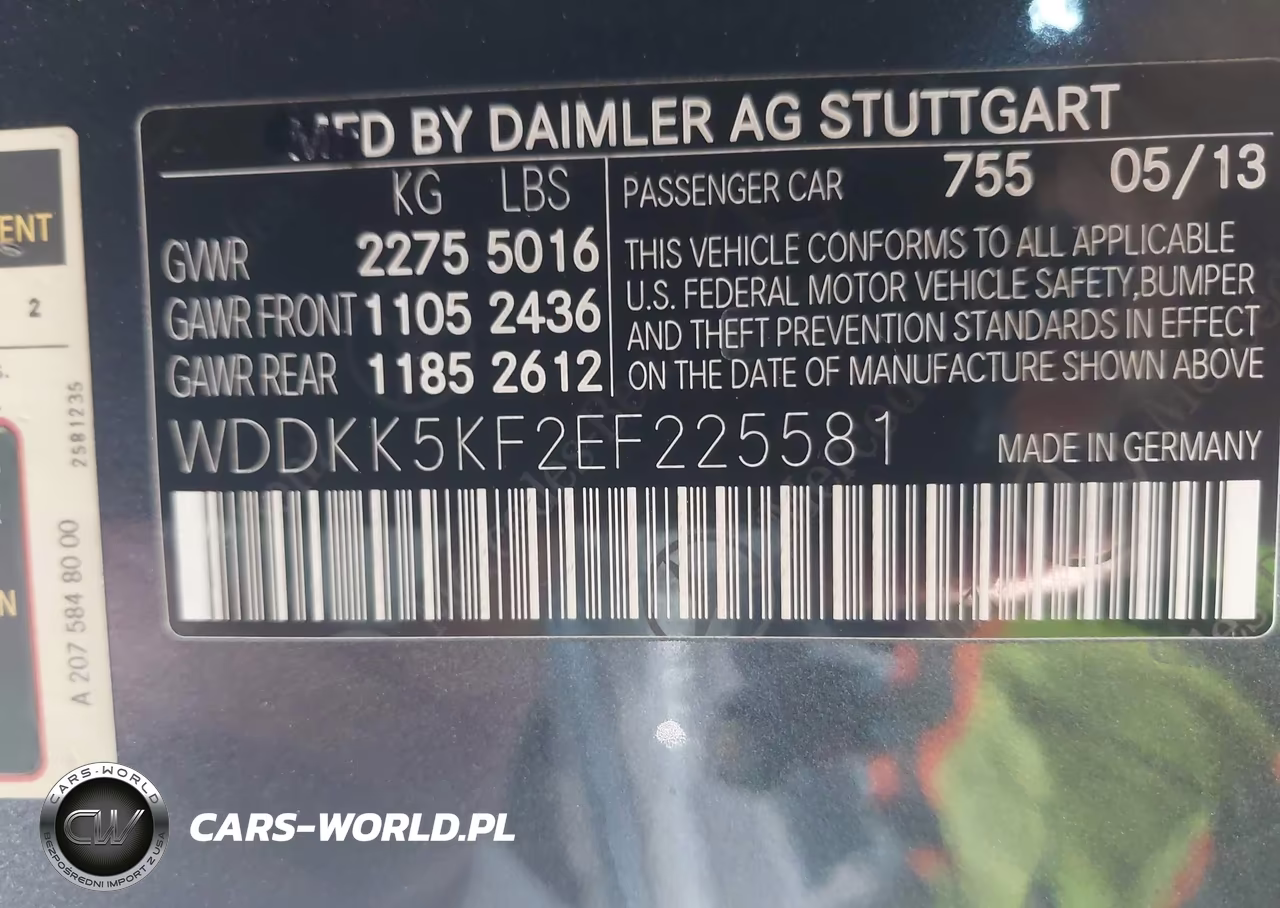 2014 Mercedes-Benz E 350 VIN:WDDKK5KF2EF225581 - 9