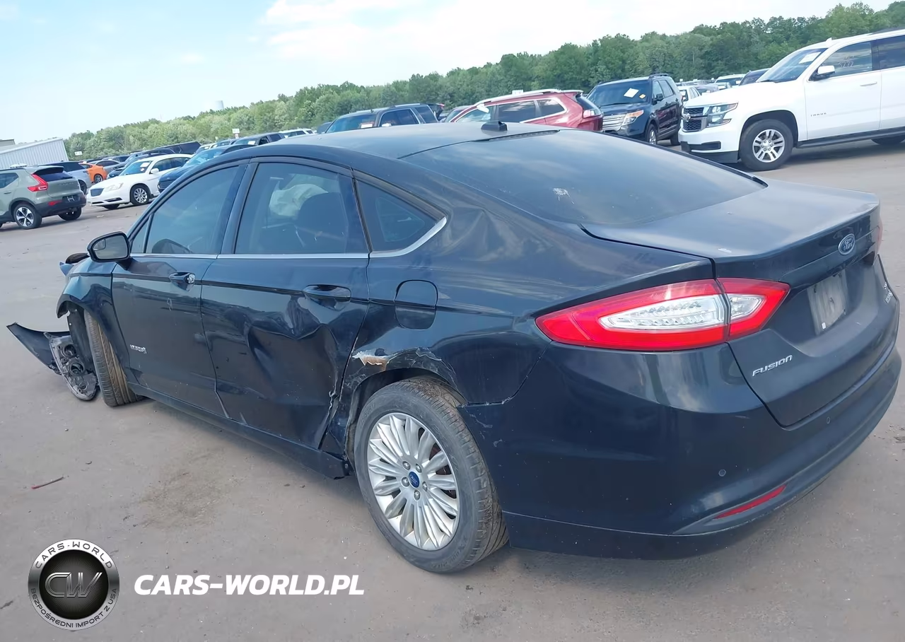 2015 Ford Fusion Hybrid Se VIN:3FA6P0LU9FR149378 - 3