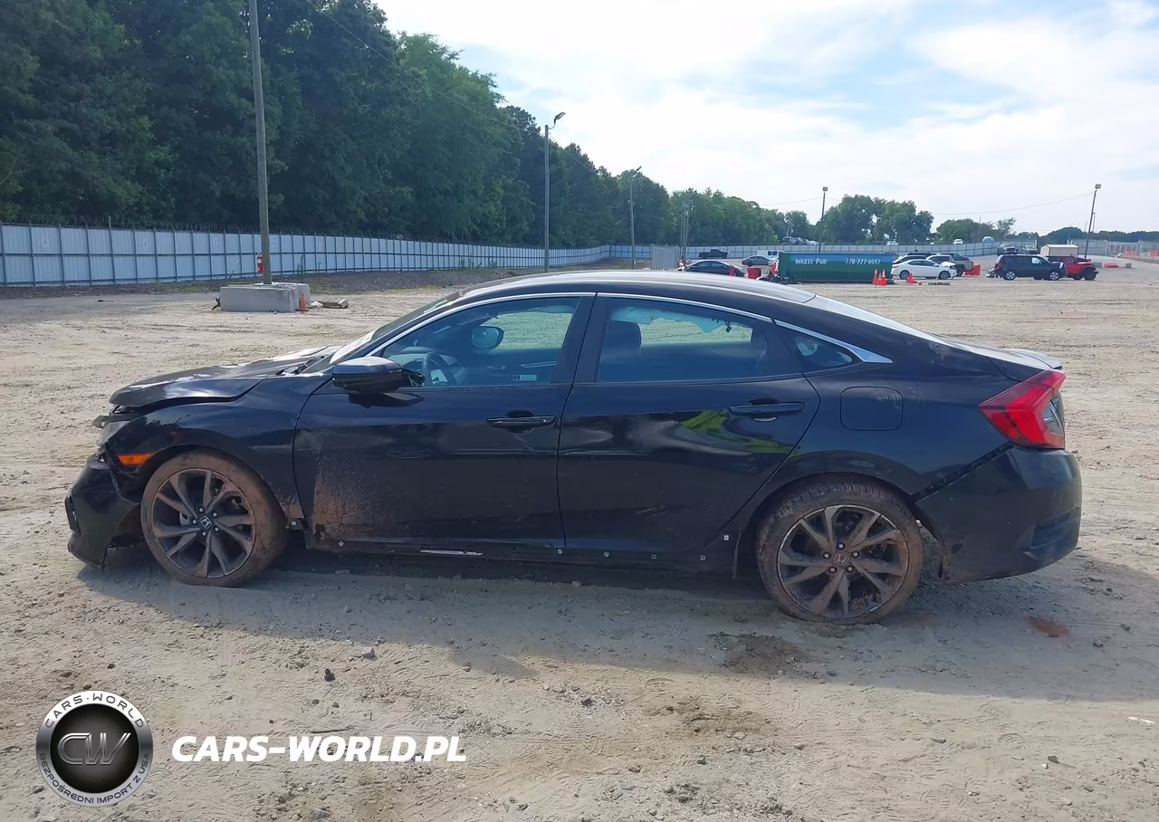 2019 Honda Civic Sport VIN:2HGFC2F85KH604511 - 14