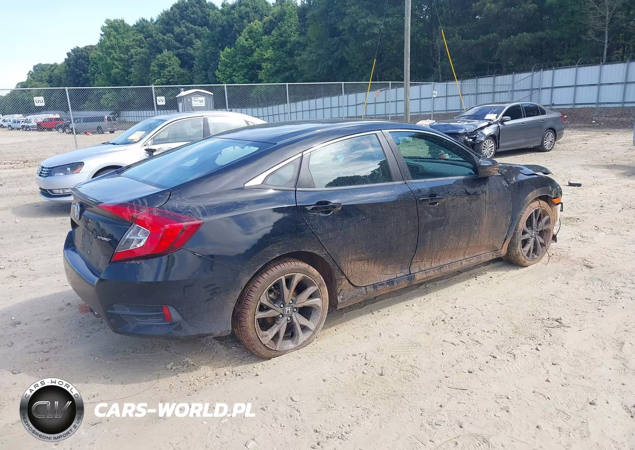 2019 Honda Civic Sport VIN:2HGFC2F85KH604511 - 4