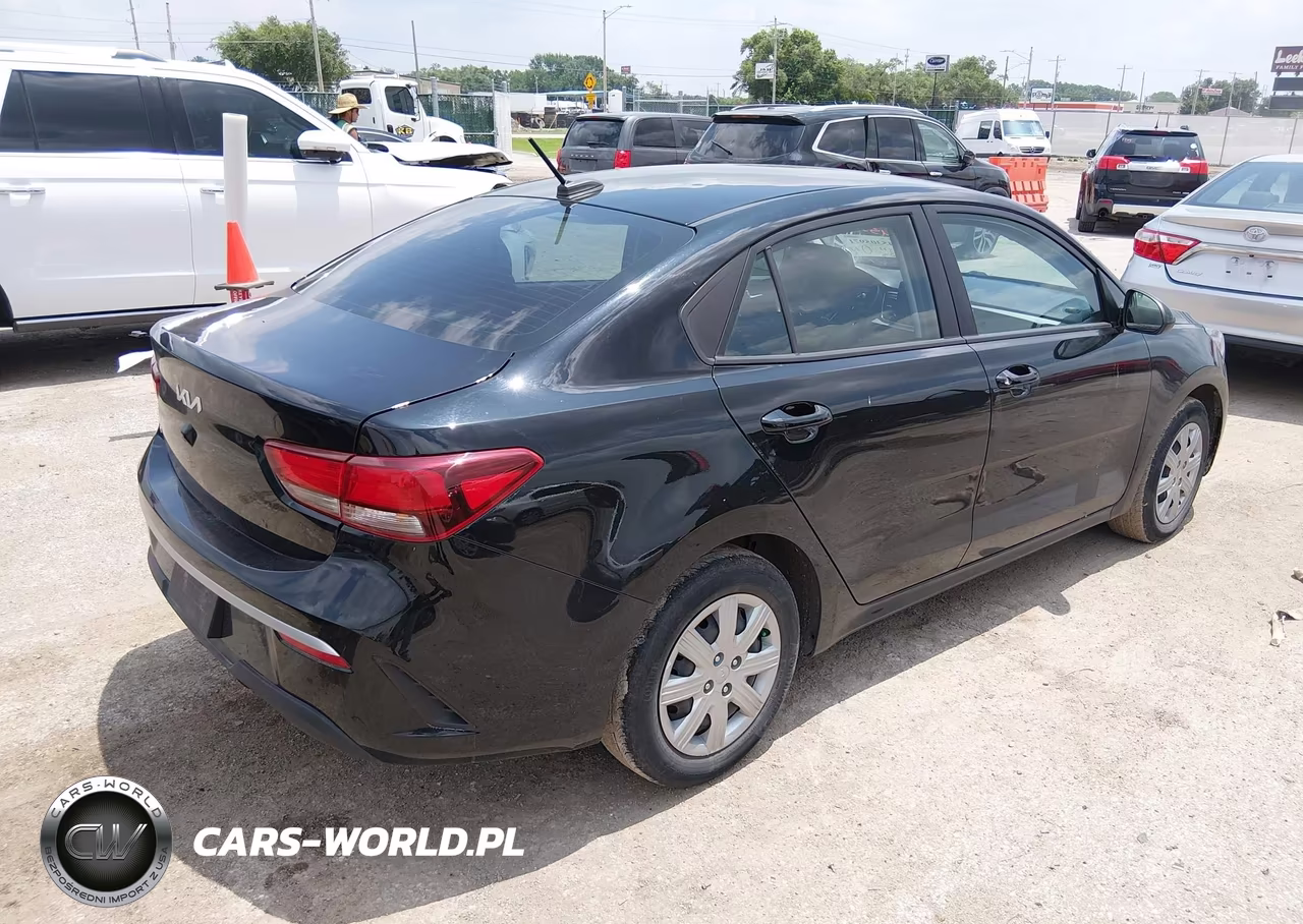 2023 Kia Rio Lx VIN:3KPA24AD3PE553315 - 4