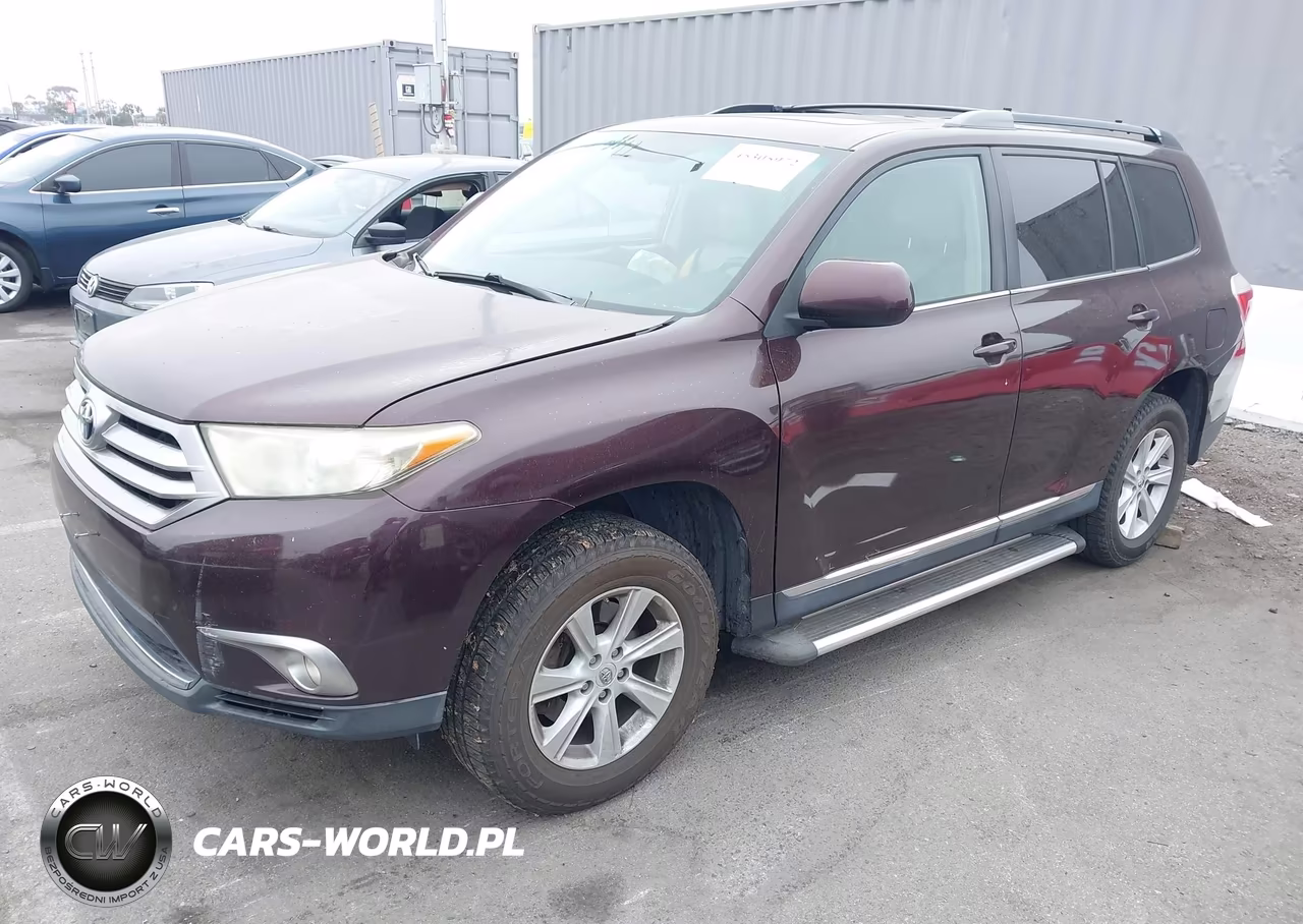 2012 Toyota Highlander Se VIN:5TDZA3EH7CS027492 - 2