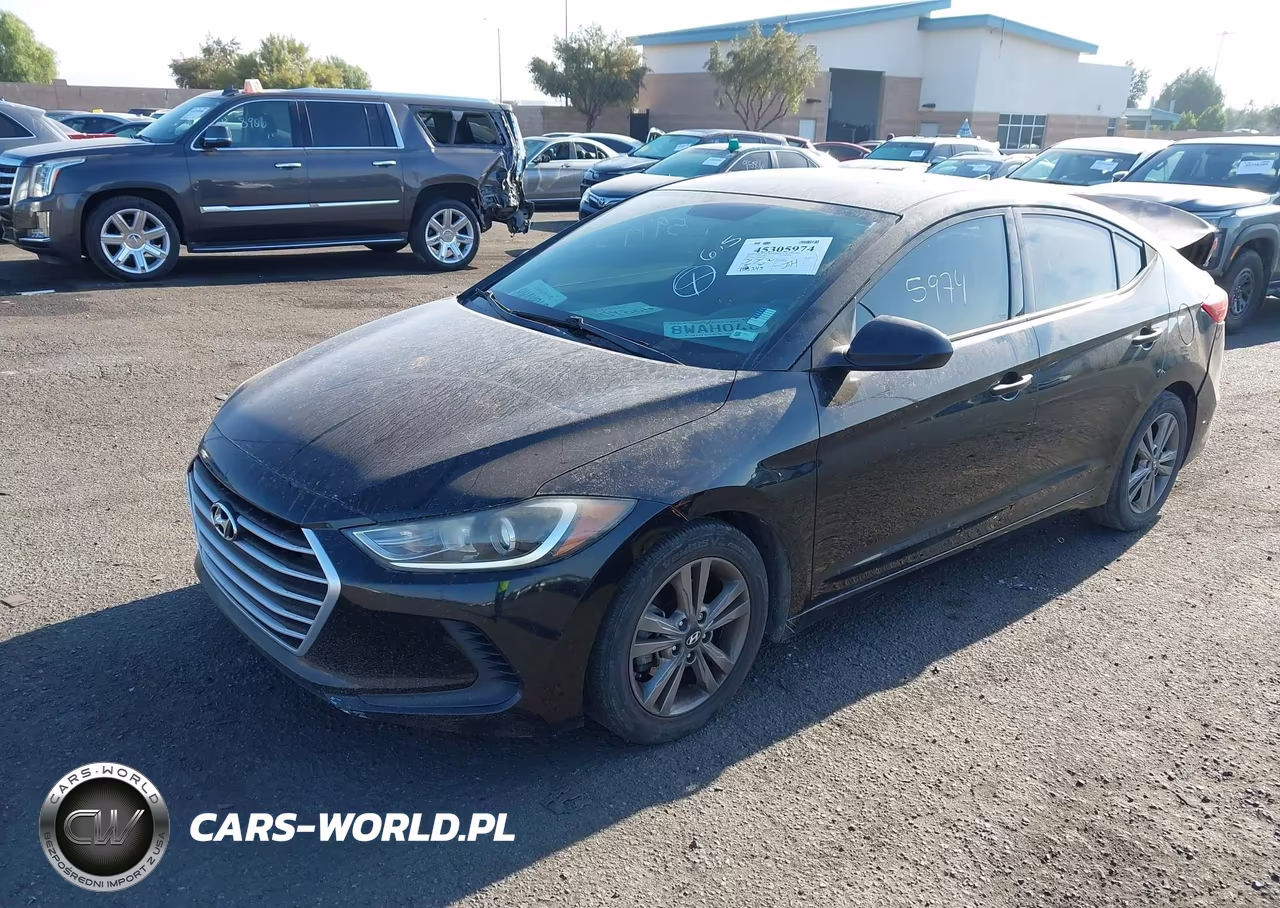 2018 Hyundai Elantra Sel VIN:5NPD84LFXJH214595 - 2