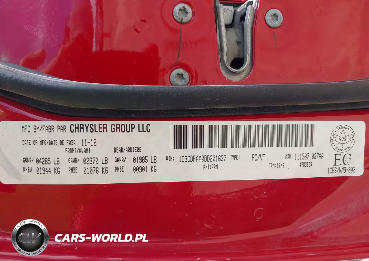 2013 Dodge Dart Se-Aero VIN:1C3CDFAA0DD201637 - 9
