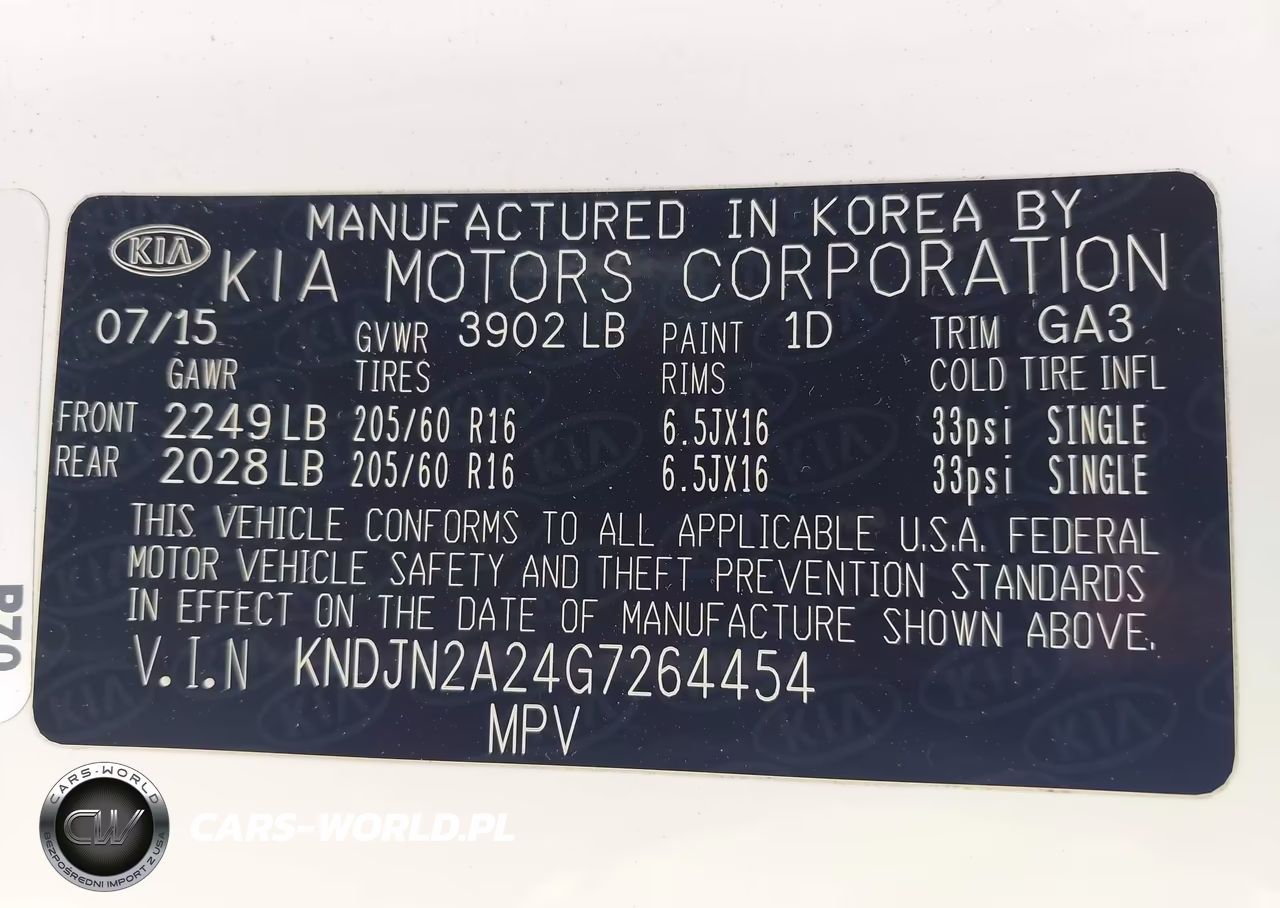 2016 Kia Soul VIN:KNDJN2A24G7264454 - 9