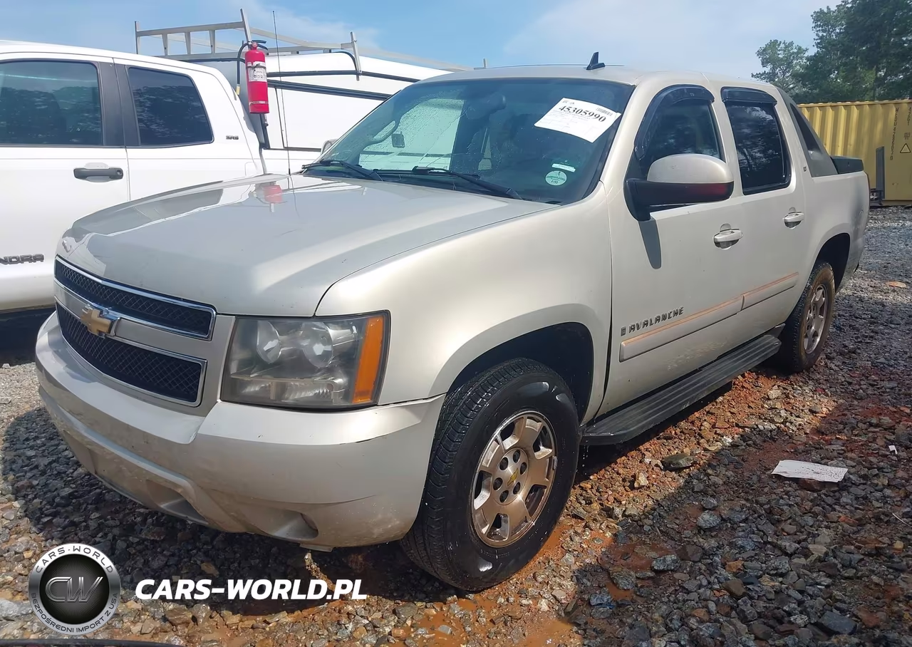 2007 Chevrolet Avalanche 1500 Lt VIN:3GNEC12097G199143 - 2