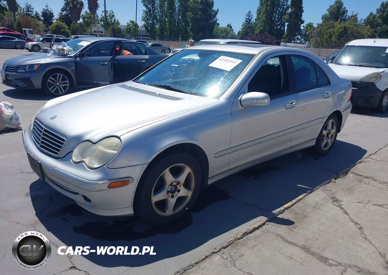2002 Mercedes-Benz C 240 VIN:WDBRF61J02F185505 - 2
