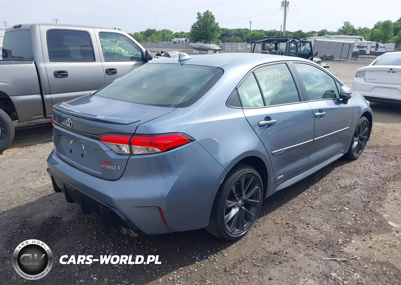 2023 Toyota Corolla Hybrid Se VIN:JTDBDMHE6P3001313 - 4