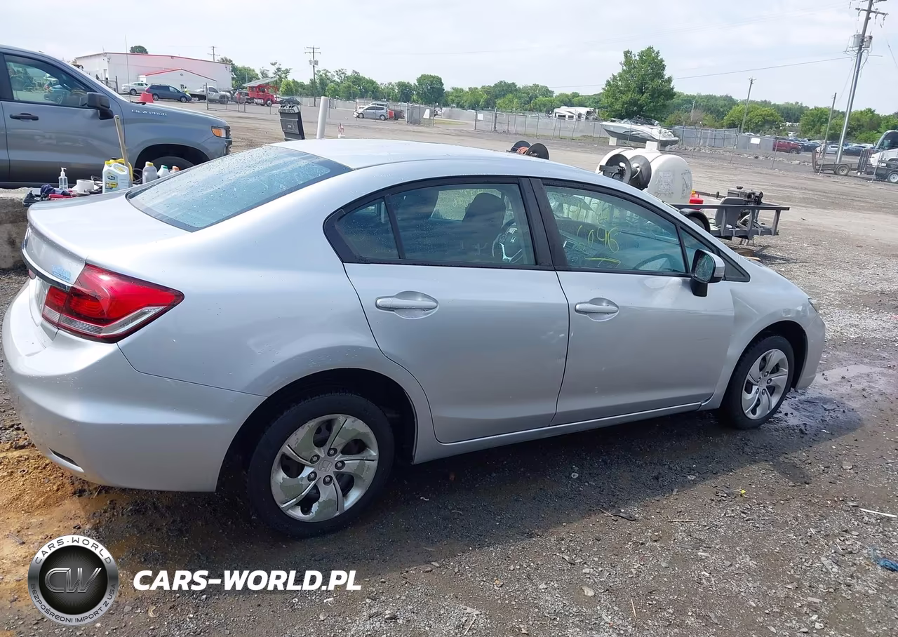 2015 Honda Civic Lx VIN:19XFB2F57FE280101 - 13