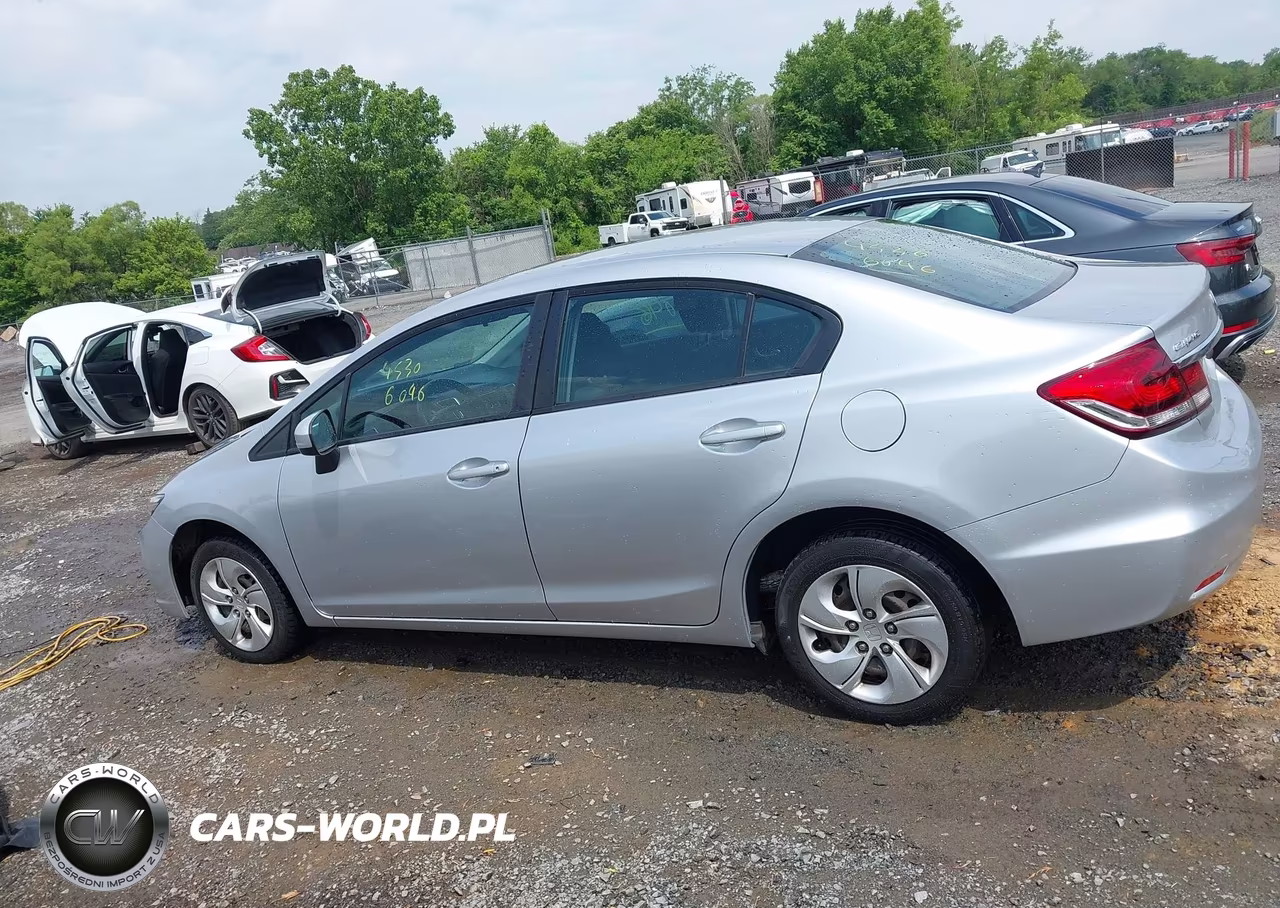 2015 Honda Civic Lx VIN:19XFB2F57FE280101 - 14