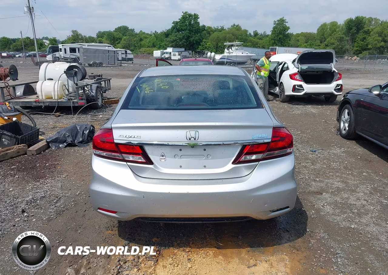 2015 Honda Civic Lx VIN:19XFB2F57FE280101 - 16