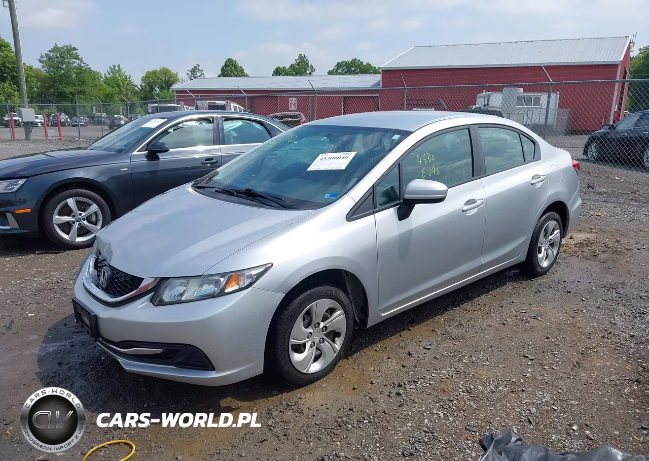 2015 Honda Civic Lx VIN:19XFB2F57FE280101 - 2