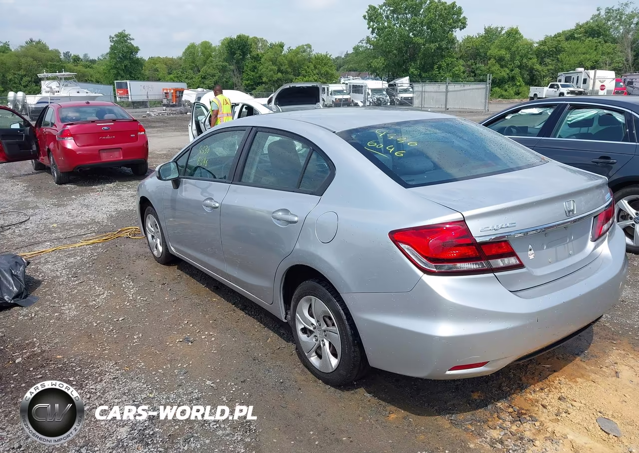 2015 Honda Civic Lx VIN:19XFB2F57FE280101 - 3