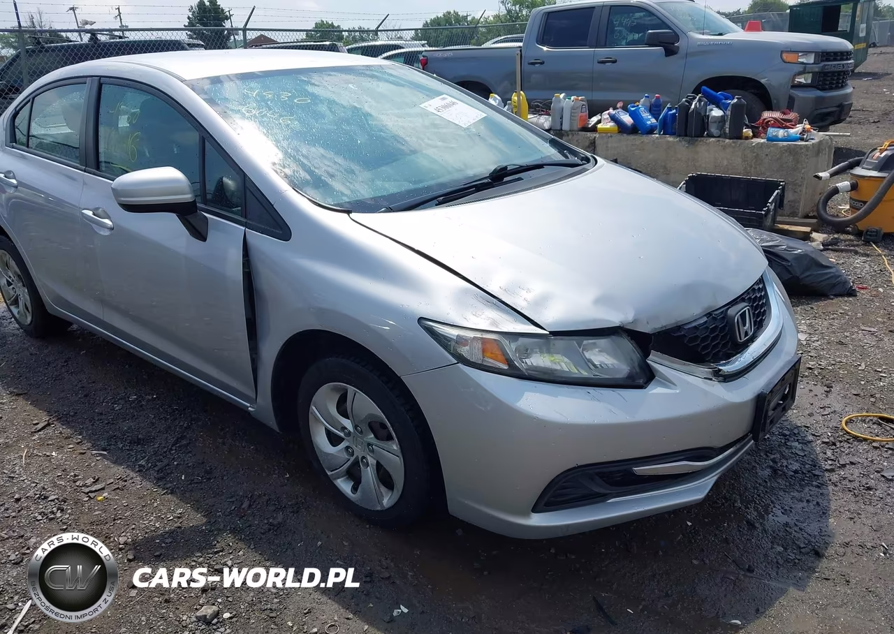 2015 Honda Civic Lx VIN:19XFB2F57FE280101 - 6