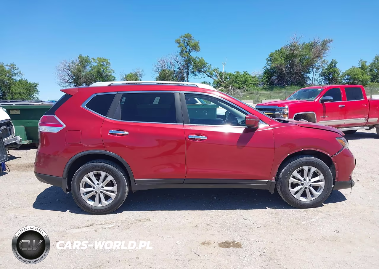 2016 Nissan Rogue Sv VIN:KNMAT2MV8GP694869 - 14