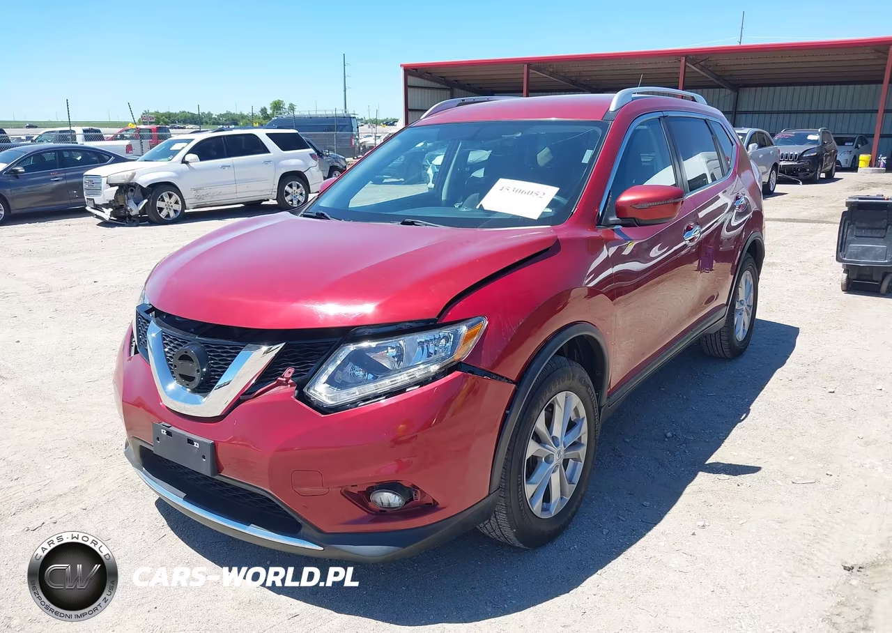 2016 Nissan Rogue Sv VIN:KNMAT2MV8GP694869 - 2