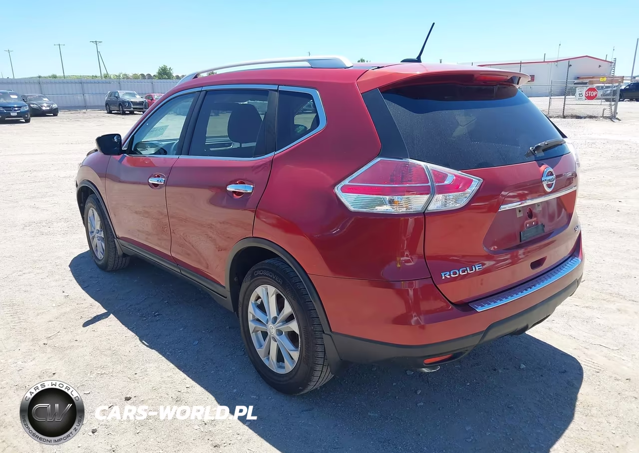 2016 Nissan Rogue Sv VIN:KNMAT2MV8GP694869 - 3
