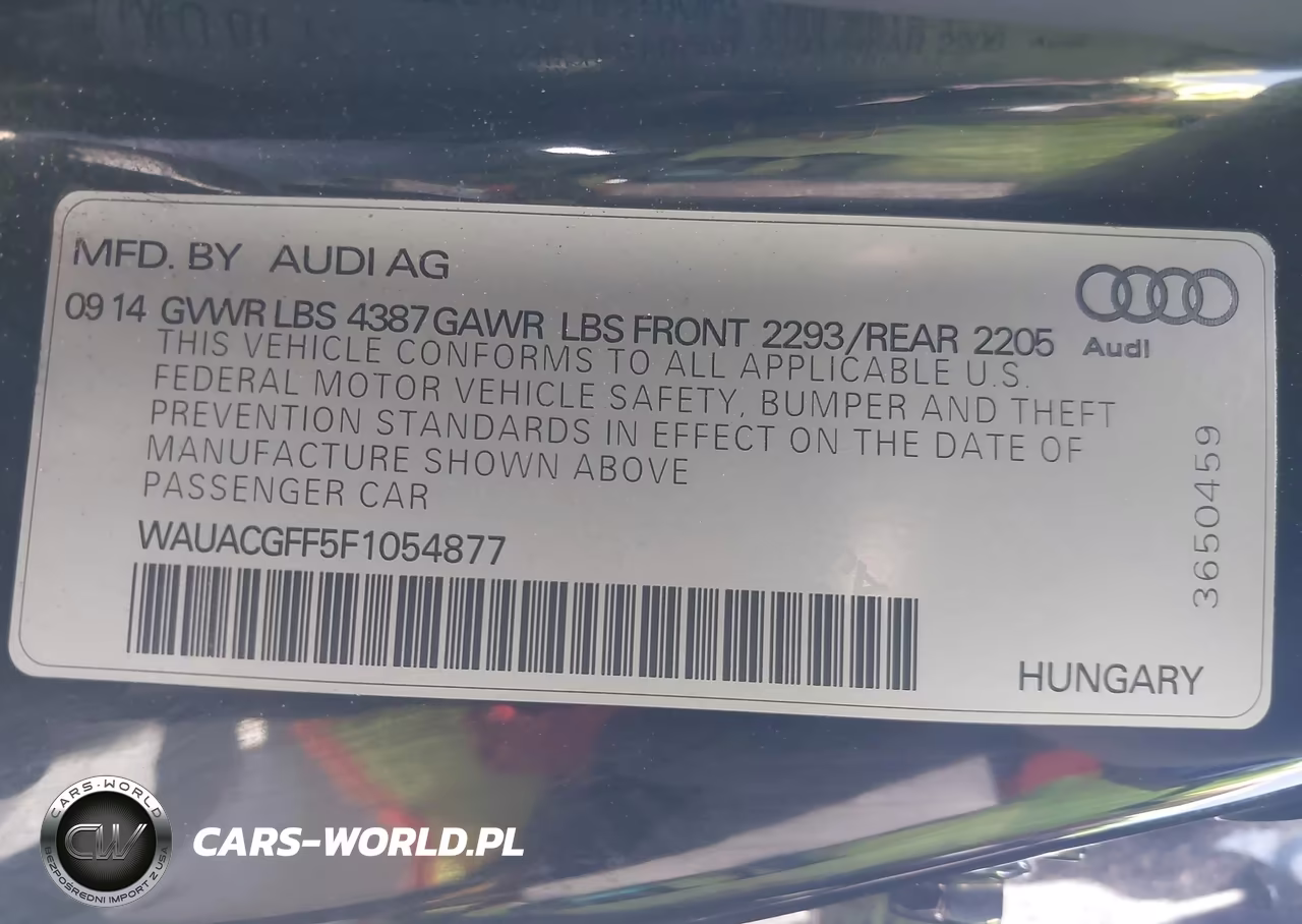 2015 Audi A3 1.8T Premium VIN:WAUACGFF5F1054877 - 9
