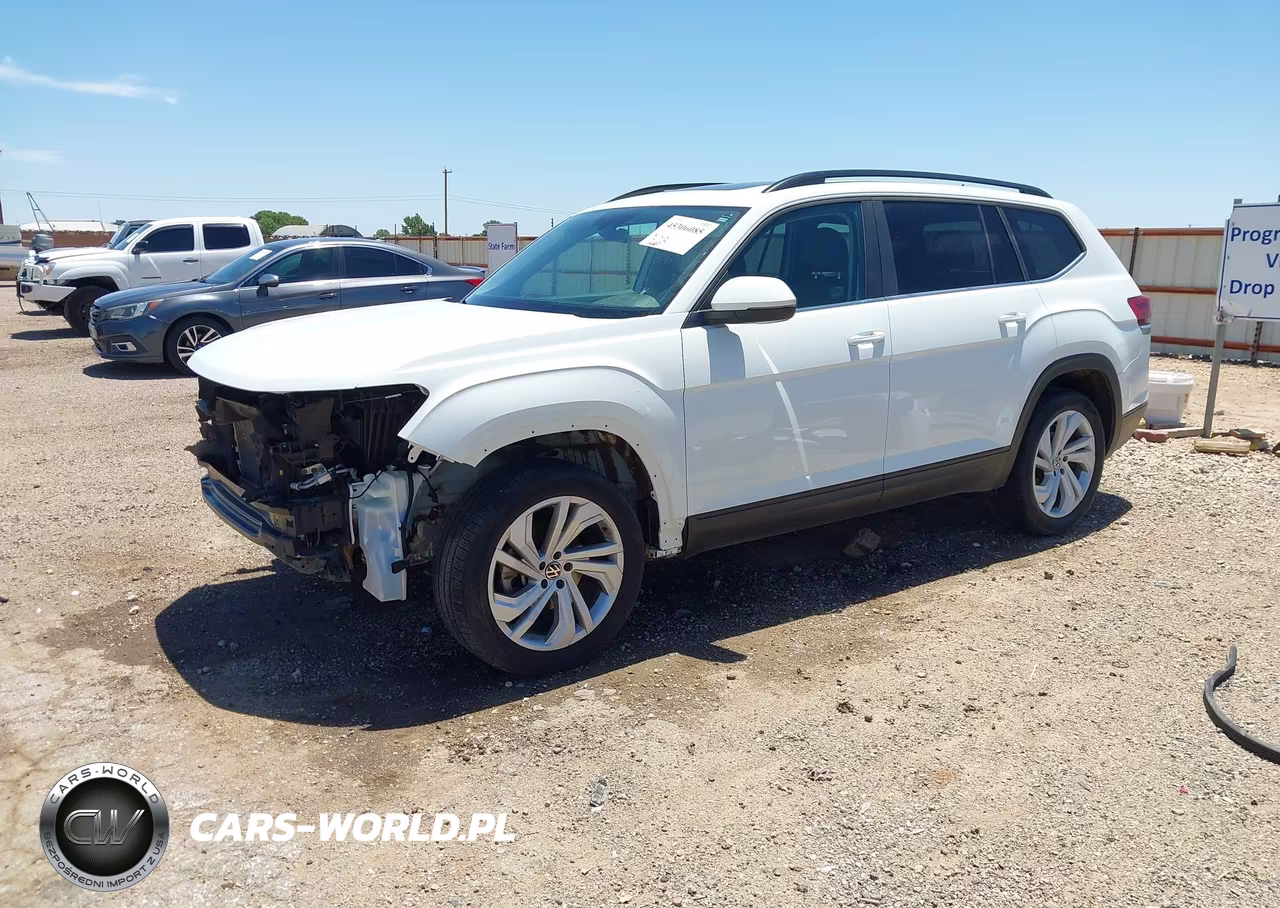 2021 Volkswagen Atlas 3.6L V6 Se W-Technology VIN:1V2JR2CAXMC500423 - 2