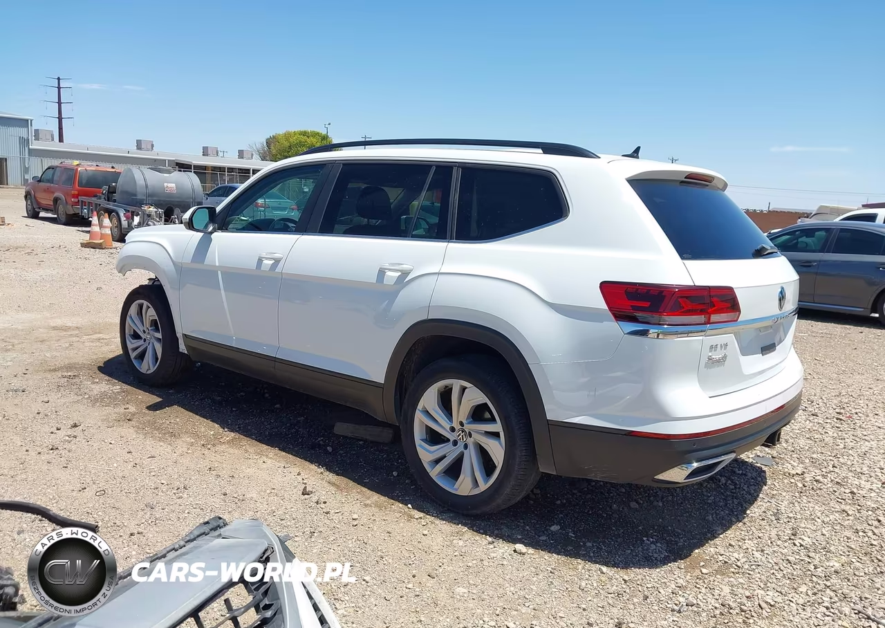 2021 Volkswagen Atlas 3.6L V6 Se W-Technology VIN:1V2JR2CAXMC500423 - 3