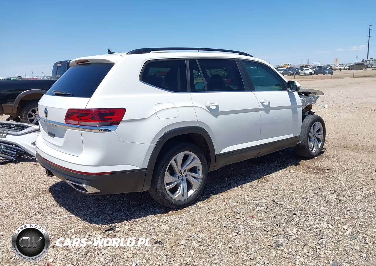 2021 Volkswagen Atlas 3.6L V6 Se W-Technology VIN:1V2JR2CAXMC500423 - 4