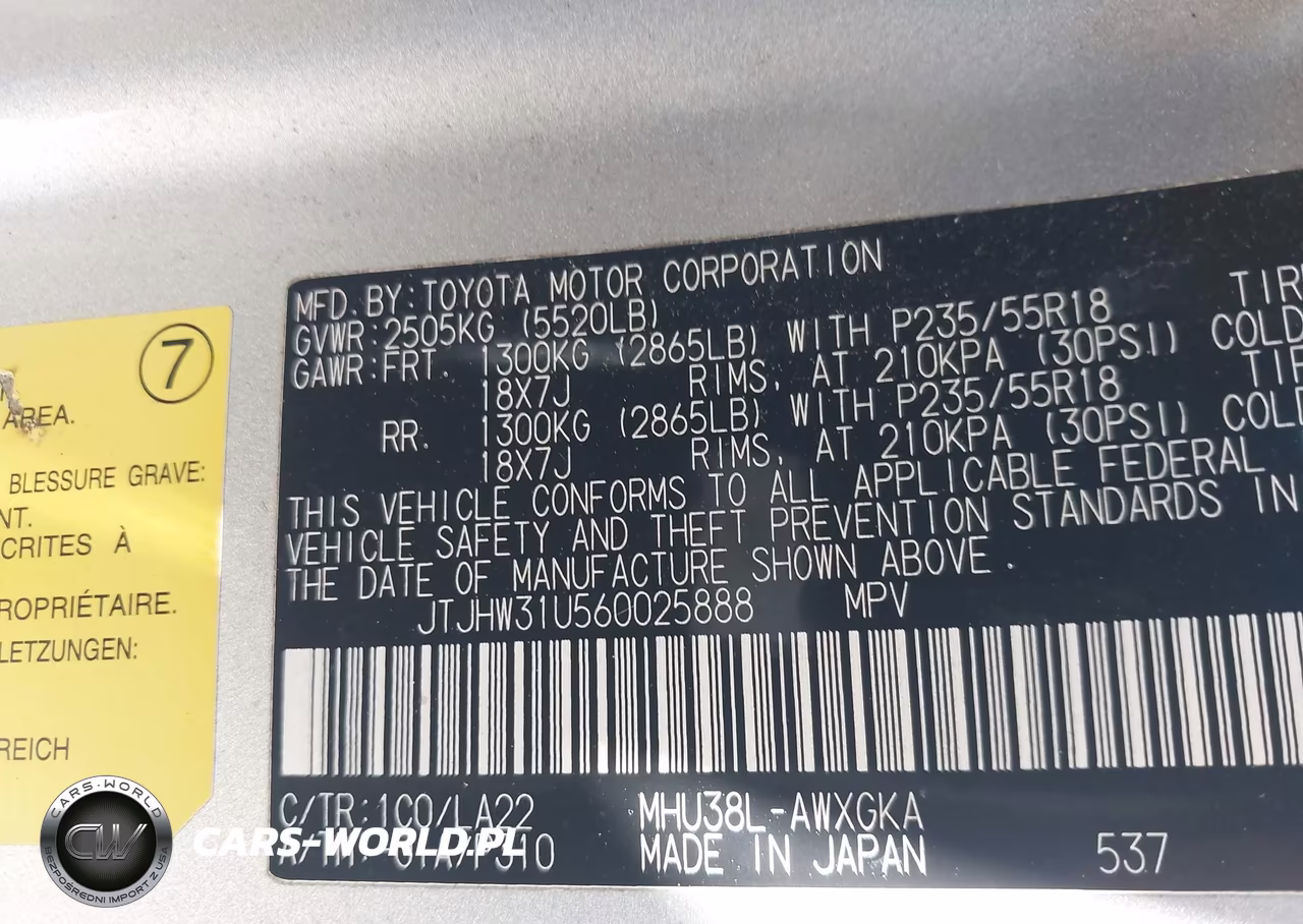 2006 Lexus Rx 400H VIN:JTJHW31U560025888 - 9