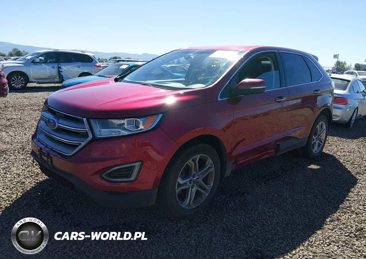 2017 Ford Edge Titanium VIN:2FMPK4K93HBB06119 - 2