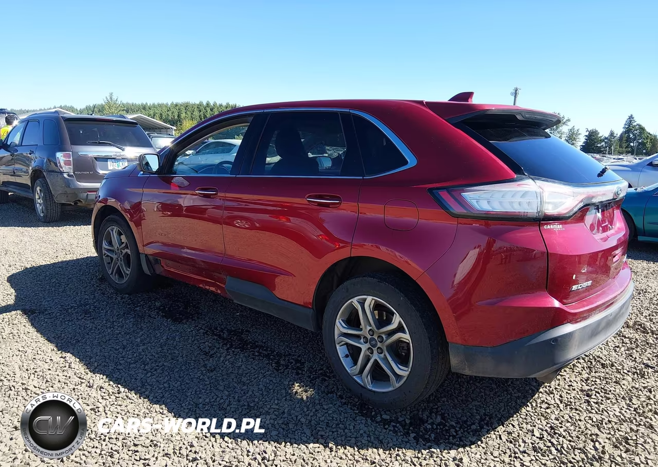2017 Ford Edge Titanium VIN:2FMPK4K93HBB06119 - 3