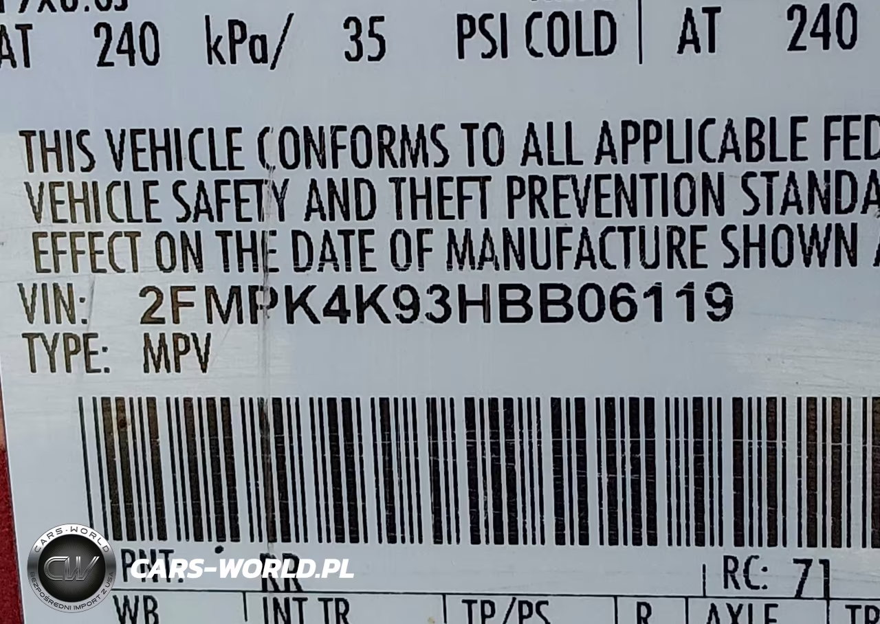 2017 Ford Edge Titanium VIN:2FMPK4K93HBB06119 - 9