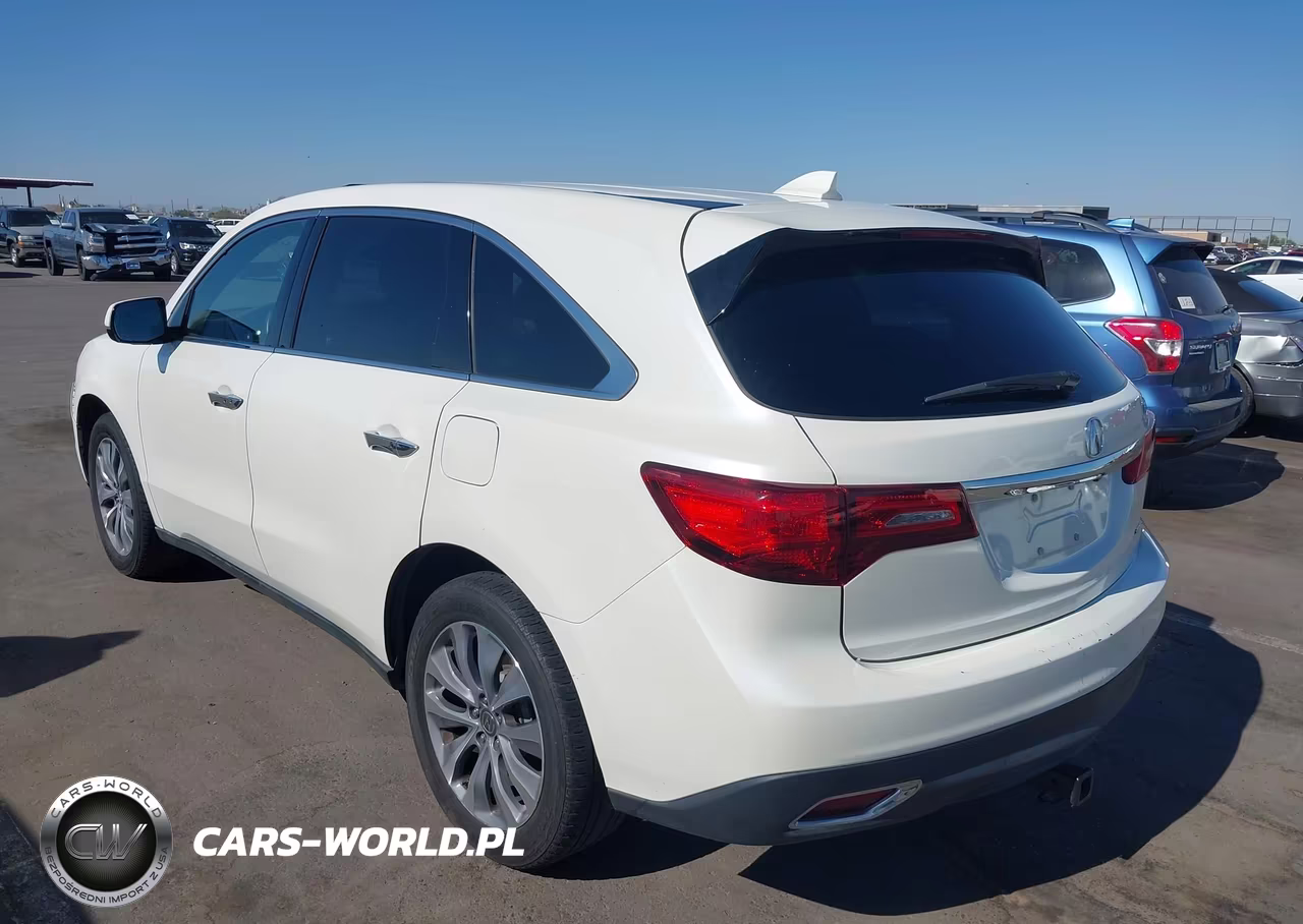 2014 Acura Mdx Technology Package VIN:5FRYD4H44EB043625 - 3