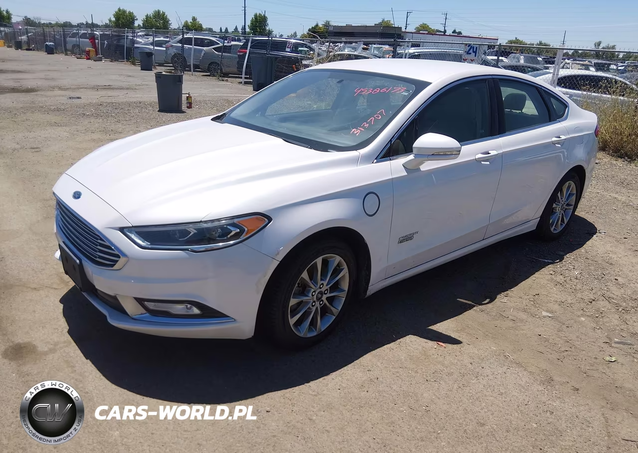 2017 Ford Fusion Energi Se Luxury VIN:3FA6P0PU5HR313707 - 2